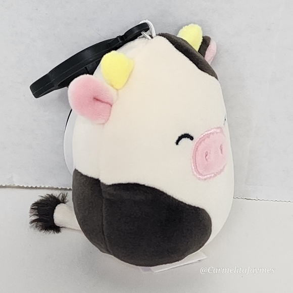 🖤 CONNOR 🐮 Select Series Black & White Cow Black Tag Original Squishmallow - Picture 6 of 8